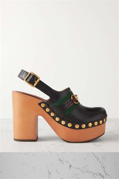 gucci platform clog